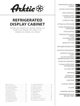 Arktic 233238 Refrigerated Display Cabinet Manual do usuário