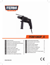 Ferm PDM1060P-K Impact Drill Manual do usuário