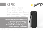 Trevi XJ 90 X Jump Amplified Bluetooth Speaker Guia de usuario
