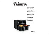 Tristar FR-6970 Double Hot Air Fryer Manual do usuário