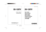 Casio DS-120TV Manual do usuário
