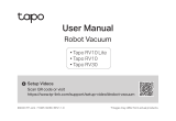 TP-LINK Tapo RV10 Lite Robot Vacuum Manual do usuário
