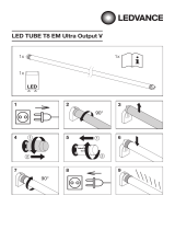Ledvance LED TUBE T8 EM ULTRA OUTPUT V 1200 mm 20W 830 User Instruction