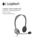 Logitech H111 Stereo Headset Guia de usuario
