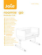Joie Roomie Go Bedside Crib Manual do usuário