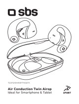 SBS TESPEARAIROPTWSBTK Air Conduction Twin Airop Ideal for Smartphone and Tablet Manual do usuário