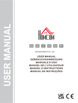HOMCOM 844-718V80GN Guia de usuario