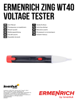 Levenhuk Ermenrich Zing WT40 Voltage Tester Manual do usuário
