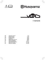 Husqvarna 115iHD45 Cordless Hedge Trimmer Kit Manual do usuário