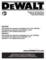 DeWalt DCF414B Manual do usuário