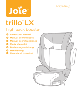 Joie trillo LX High Back Booster Car Seat Manual do usuário