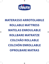 Chicco MATERASSO Arrotolabile Rollable Mattress Instruções de operação