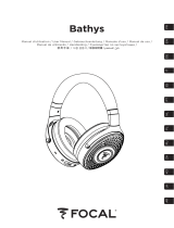 Focal Bathys Wireless Noise Cancelling Headphones Manual do usuário