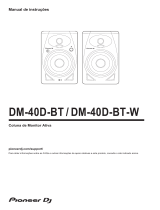 Pioneer DM-40D-BT Manual do proprietário