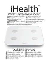 iHealth Core HS6 Wireless Body Composition Scale Manual do usuário