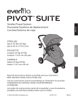 Evenflo Pivot Suite Stroller or Travel System Manual do usuário