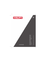 Hilti 4/12-50 Compact Charger Manual do usuário