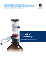 Brand seripettor pro Bottletop Dispenser Manual do usuário