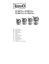 Tetra EX 600 Plus External Filter Manual do usuário