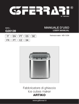 G3 Ferrari G20139 Ice Cubes Maker Machine Manual do usuário