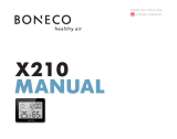 Boneco X210 Thermo Hygrometer Manual do usuário