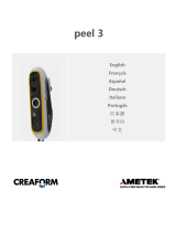 Ametek peel 3 Handheld 3D Scanners Manual do usuário