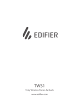 EDIFIER TWS1 Truly Wireless Stereo Earbuds Manual do usuário