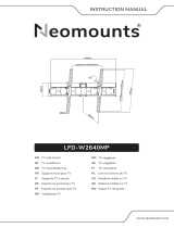 Neomounts LFD-W2640MP Manual do usuário