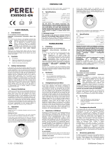 Perel E305DO2-GN Manual do usuário