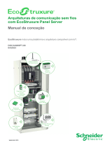 Schneider Electric Arquiteturas de comunicação sem fios com EcoStruxure Panel Server Guia de usuario