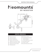 Neomounts DS70-450BL1 Manual do usuário