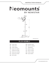Neomounts fl15-625bl1 Manual do usuário
