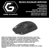 Gembird MUSG-RAGNAR-WRX500 Manual do proprietário