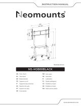 Neomounts NS-M3800BLACK Manual do usuário