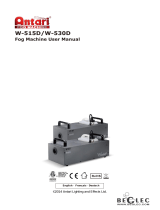 Briteq W-515D 1500W Wireless Fogger Manual do usuário