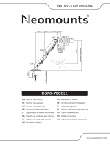 Neomounts DS70-700BL1 Manual do usuário
