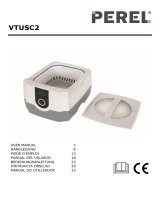 Velleman VTUSC2 ULTRASONIC CLEANER Manual do usuário