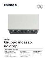 Falmec Gruppo Incasso No-Drop Manual do usuário