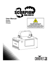 CHAUVET DJ Scorpion Dual RGB ILS Manual do usuário