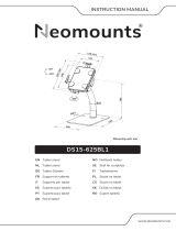 Neomounts ds15-625bl1 Manual do usuário