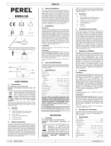 Perel EMS110 Manual do usuário
