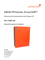 Phocos Any-Cell Lithium Energy Storage System ESS-L Manual do usuário