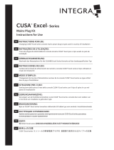 Integra CUSA Excel Mains Plug Kit Instruções de operação