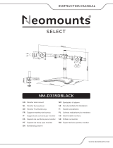 Neomounts NM-D335DBLACK Manual do usuário