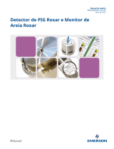 Roxar Detector de PIG e Monitor de Areia Manual do proprietário