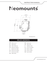 Neomounts wl15-625wh1 Manual do usuário