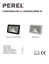 Perel LEDA5002WW-B Manual do usuário