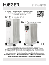 HAEGER Electric oil radiator Elegance IX Manual do usuário