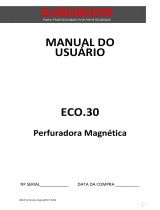 Euroboor ECO.30 Manual do proprietário