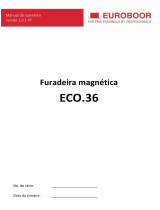Euroboor ECO.36 Manual do proprietário
